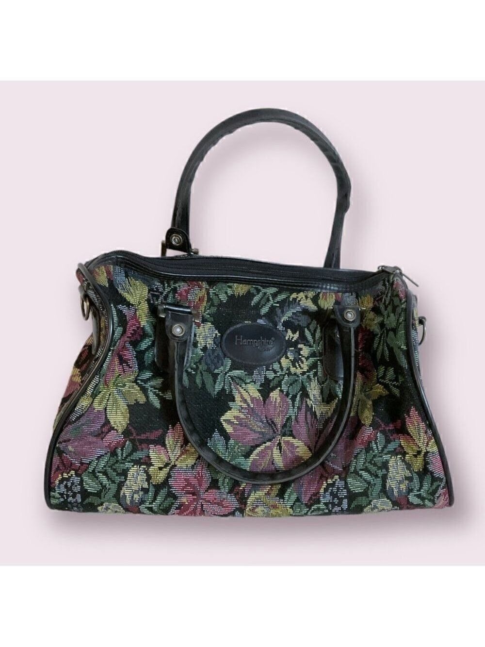 Hampshire Floral Handbag Wallet Set Large NWOT